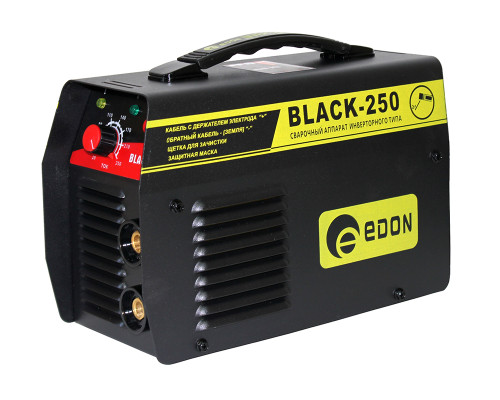Зварювальний інвертор Edon MMA 250 Black