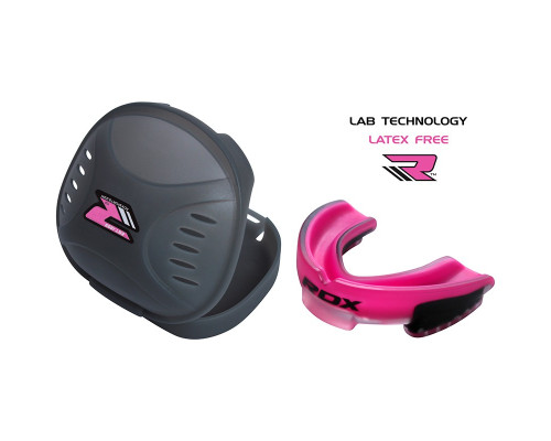 Капа боксерская RDX Gel 3D Elite Pink