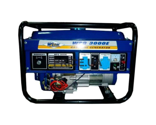 Генератор бензиновый Werk WPG 3000Е