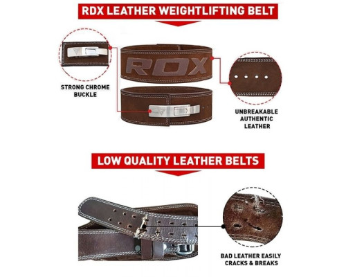 Пояс для тяжелой атлетики RDX Elite XL