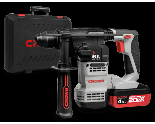 Акумуляторний перфоратор CROWN CT28001HX-4 BMC