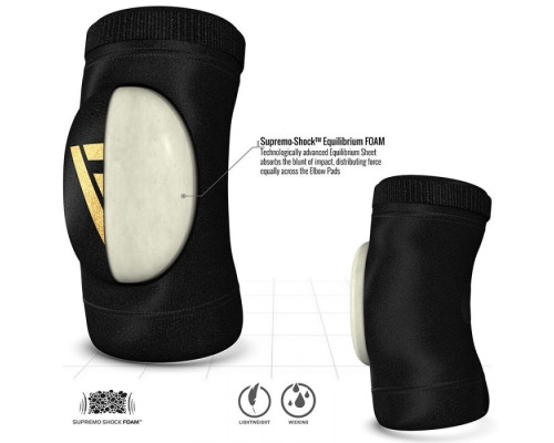 Налокотники для волейбола RDX Soft Black (2 шт.) XL