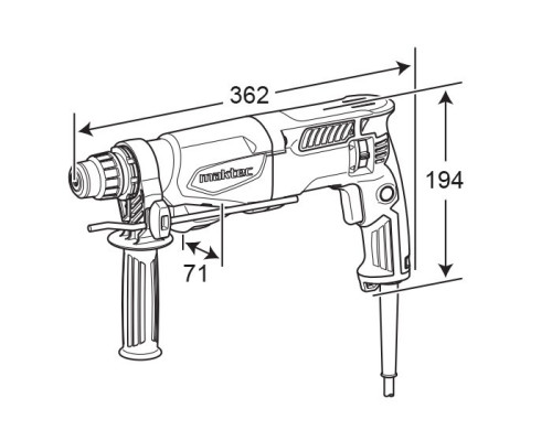 ПЕРФОРАТОР MAKTEC MT870