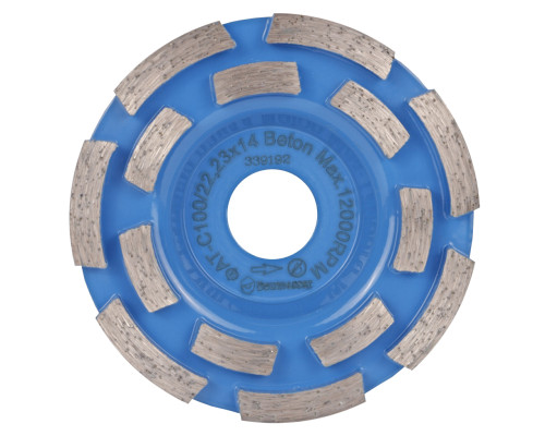 Фреза алмазна ФАТС-H 100/22,23-14 Baumesser Beton