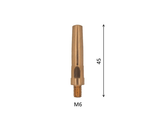 Наконечник E-Cu M6x45x1.2