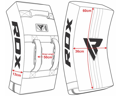 Макивара RDX Kick Gel