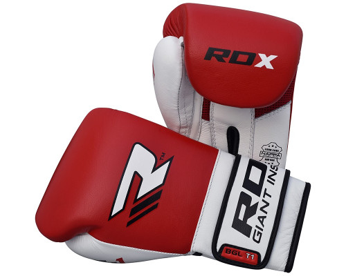 Боксерские перчатки RDX Pro Gel Red 14 ун.