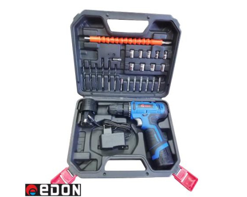 Шуруповерт аккумуляторный Edon CF-1201