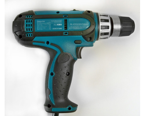Шуруповерт мережевий KRAISSMANN 410 EBS