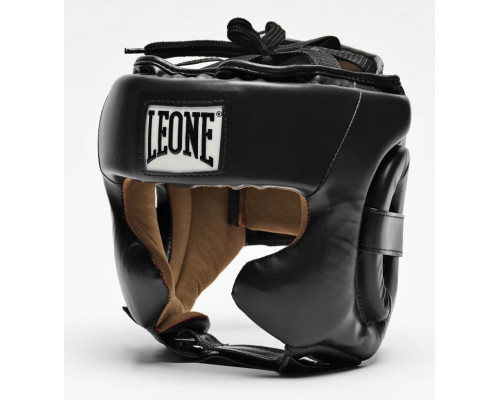 Боксерский шлем Leone Training Black M
