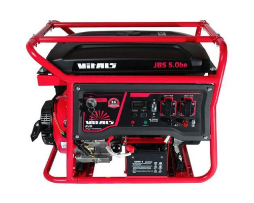 Генератор бензиновий Vitals JBS 5.0be