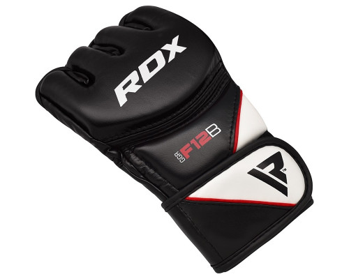 Перчатки ММА RDX Rex Leather Black M