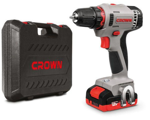 Аккумуляторный шуруповерт CROWN CT21081H-2 BMC