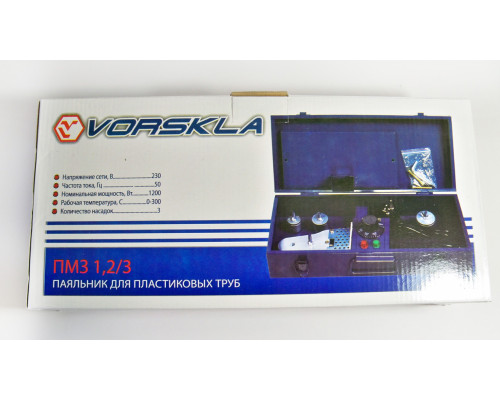 Паяльник для пластиковых труб ПМЗ 1,2/3 VORSKLA