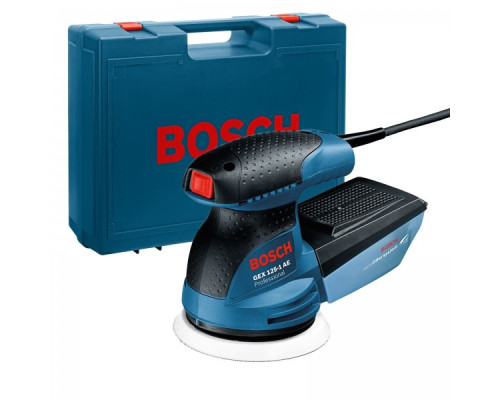 Ексцентрикова шліфувальна машина Bosch GEX 125-1 AE Professional (0601387501)