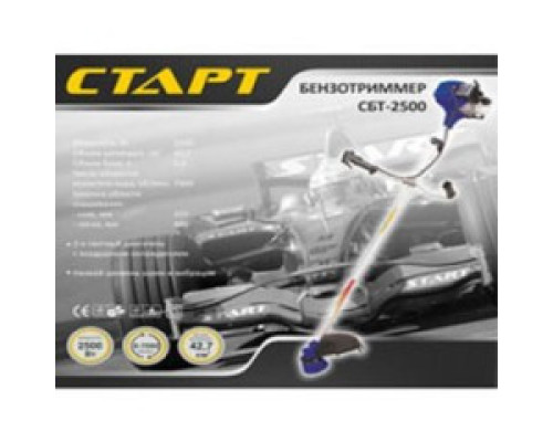 БЕНЗОКОСА СТАРТ СБТ-2500 2НОЖА + 2КАТУШКИ