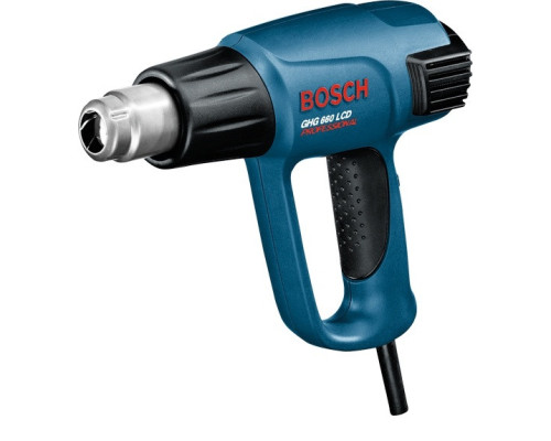 Термовоздуходувка BOSCH GHG 660 LCD Professional (0601944302) + аксессуары