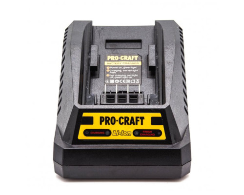 Зарядний пристрій до аккум. ланцюгової пили PRO-CRAFT 40/1 Li