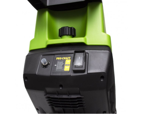 Електричний подрібнювач гілок PRO-CRAFT UNIVERSAL  PSL2400