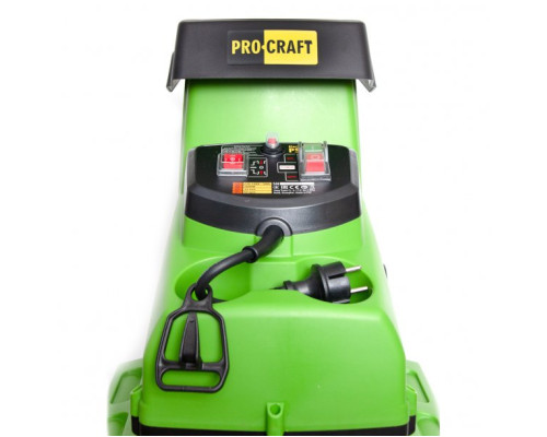 Електричний подрібнювач гілок PRO-CRAFT UNIVERSAL PSL2800