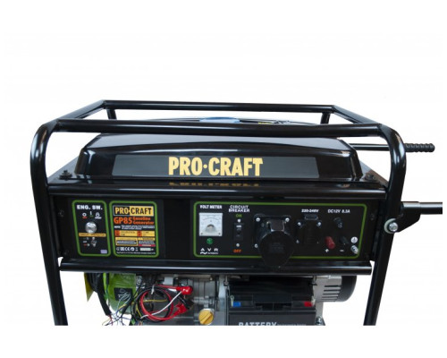 Генератор бензиновий PRO-CRAFT GP85 UNIVERSAL + Олива PROCRAFT 4T DIESEL 1.4л
