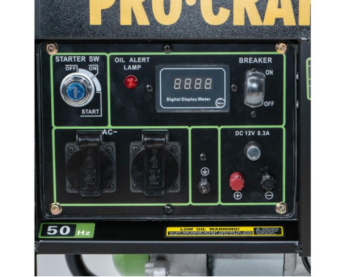 Генератор дизельний PRO-CRAFT DP35 UNIVERSAL + Олива PROCRAFT 4T DIESEL 1.4л