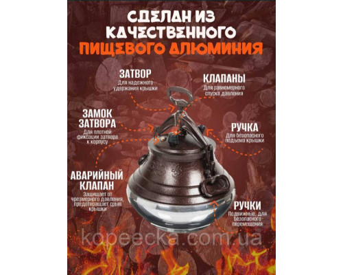 Афганський Казан Комбінований 20 л.