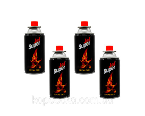Газ для портативних пальників Jet Super 220г