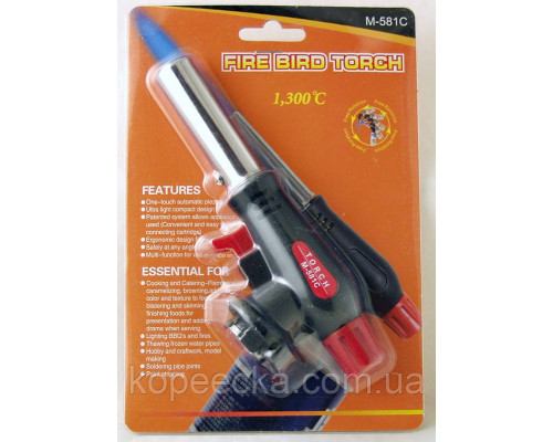 ГАЗОВА ПАЛЬНИК П'ЄЗО TORCH WS-504C