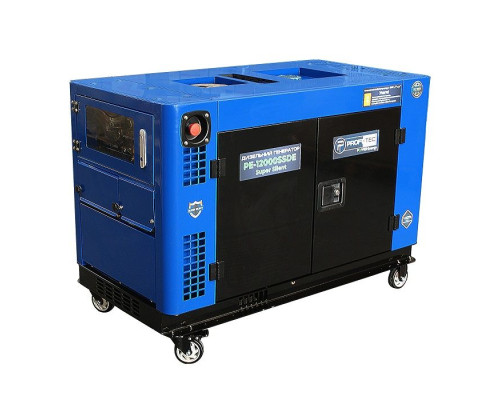 Генератор дизельний PROFI-TEC PE-12000SSDE (11 кВт, 220 В)