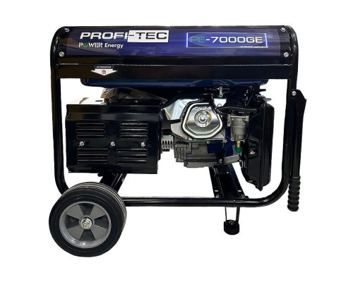 Генератор бензиновий PROFI-TEC PE-7000GE (7.0 кВт, електростартер)