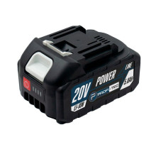 Акумуляторна батарея PROFI-TEC PT2050HE POWERLine (20 В / 4.0 Аг, високострумова, з індикатором)