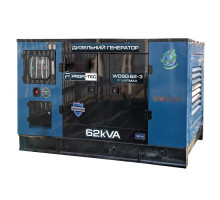Генератор дизельний PROFI-TEC WDSG62-3 Power MAX (62кВА/50кВт, двигун WEICHAI, China)