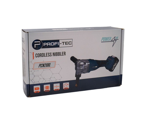 Акумуляторні висічні ножиці PROFI-TEC PCN20BL POWERLine (без акумулятора та зарядного пристрою)