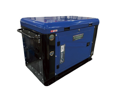 Генератор дизельний PROFI-TEC PE-11000SSDE (10 кВт, 220 В)