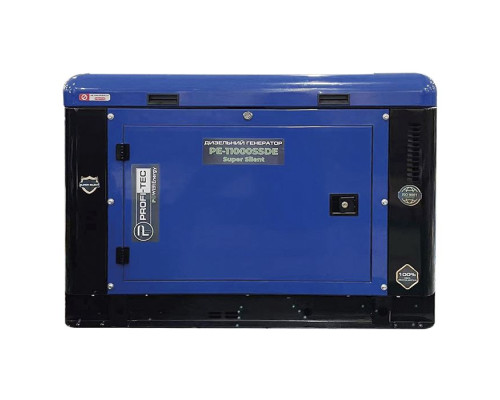 Генератор дизельний PROFI-TEC PE-11000SSDE (10 кВт, 220 В)