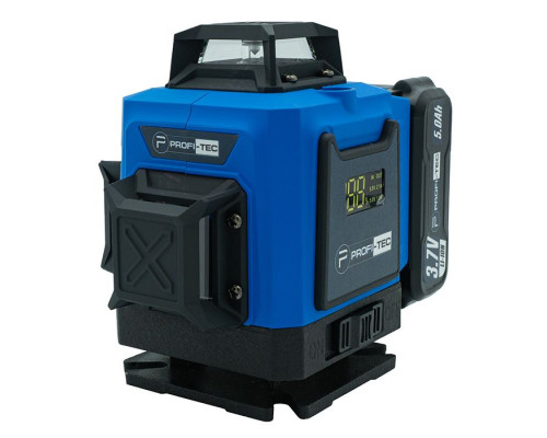 Лазерний нівелір PROFI-TEC PGL 4D 1630 (30 м, 16 ліній, зелений промінь)