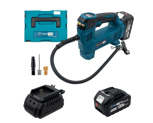 Акумуляторний насос PROFI-TEC PAP2012BL POWERLine (2×PT2040 (4.0 Аг), зарядний пристрій)