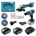 Акумуляторний набір інструментів PROFI-TEC Combo Set 2/3 POWERLine (DGA20BL, DHP485BL) (2×PT2050MP (4.0 Аг), зарядний пристрій)