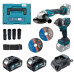 Акумуляторний набір інструментів PROFI-TEC Combo Set 2/1 POWERLine (DGA20BL, DTW500BL) (2×PT2050MP (4.0 Аг), зарядний пристрій)