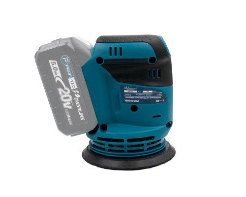 Акумуляторна орбітальна шліфувальна машина PROFI-TEC POS2080BL POWERLine (без акумулятора та зарядного пристрою)