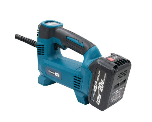Акумуляторний насос PROFI-TEC PAP2012BL POWERLine (2×PT2040 (4.0 Аг), зарядний пристрій)