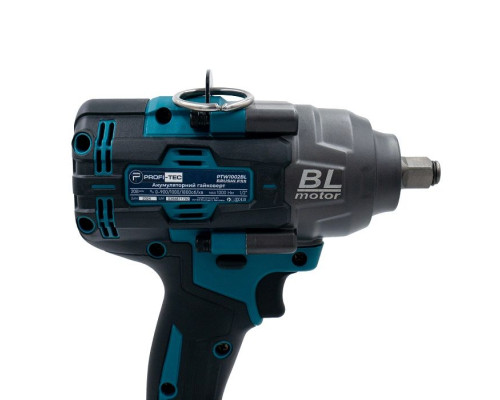 Акумуляторний гайковерт PROFI-TEC PTW1002BL POWERLine (2×PT2050MP (4.0 Аг), зарядний пристрій)