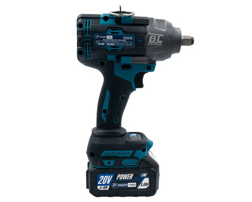 Акумуляторний гайковерт PROFI-TEC PTW1002BL POWERLine (2×PT2050MP (4.0 Аг), зарядний пристрій)