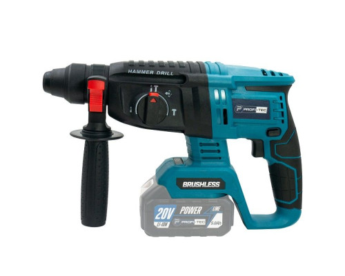 Акумуляторний набір інструментів PROFI-TEC Combo Set 4/2 POWERLine (CBH20BL, DHP485BL, DGA20BL, DTW500BL) (3×PT2050MP (4.0 Аг), зарядний пристрій)