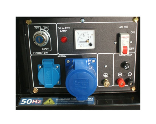 Генератор дизельний PROFI-TEC PE-5700DE (5.7кВт, електростартер)