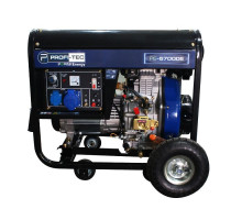 Генератор дизельний PROFI-TEC PE-5700DE (5.7кВт, електростартер)