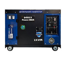 Генератор дизельний PROFI-TEC DGS12 Power MAX 12кВА/9кВт, 220V