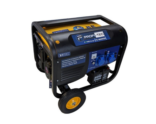 Генератор бензиновий PROFI-TEC PE-9000GE (8.5 кВт, електростартер)