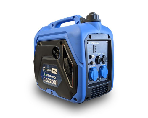 Інверторний бензиновий генератор PROFI-TEC GG2200i (2200 Вт)